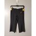 Nike Pants & Jumpsuits | Nike Dri Fit Black Gold Crop Yoga Pants Size Xs | Color: Black/Gold | Size: Xs
