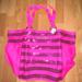 Victoria's Secret Bags | New Victoria's Secret Women Large Pink Sequin Tote Bag. | Color: Pink | Size: Os