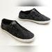 Coach Shoes | Coach Lucey Signature Black Canvas Slip On (No Lace) Shoe, Women 6b, Low Top A28 | Color: Black/White | Size: 6