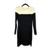 Athleta Dresses | Derek Lam 10c Athleta Womens Size S Ribbed Knit Colorblock Sweater Dress | Color: Black/Cream | Size: S