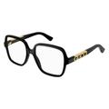 Gucci Accessories | Gucci Eyeglasses Gg1193o-001-56 Black Frame Transparent Lenses | Color: Black | Size: One Size