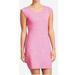 Athleta Dresses | Athleta Pink Charisma Linen Blend Draped Open Back Dress Size Small | Color: Pink | Size: S