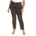 Madewell Jeans | New Madewell The Plus Perfect Vintage Jean In Lunar Wash Black Women's Size 24w | Color: Black/Gray | Size: 24w