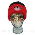 Adidas Accessories | Adidas Hat Beanie Black/Red Men's Og Sunday Embroidered Trefoil Cuff Athleisure | Color: Black/Red | Size: Os