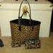 Coach Bags | Coach Leopard Print Large Tote Wallet Id Credit Card Holder Reversible | Color: Red | Size: Os