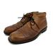 Coach Shoes | Coach Women's Distressed Leather Lace-Up Chukka Boots Brown Size 7 | Color: Brown | Size: 7