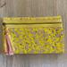 Anthropologie Bags | Jasper & Jeera Beaded Clutch From Anthropologie Euc | Color: Tan/Yellow | Size: Os