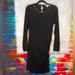 Michael Kors Dresses | Michael Kors Black And Gold Long Sleeve Dress Size L | Color: Black/Gold | Size: L