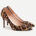 J. Crew Shoes | J.Crew Elsie Leopard Print Calf Hair Pumps | Color: Black/Brown | Size: 7