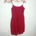 J. Crew Dresses | J. Crew Linen Red And Blue Striped Adjustable Strap Sundress | Color: Blue/Red | Size: 6