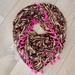 Lilly Pulitzer Accessories | Lilly Pulitzer Riley Infinity Scarf | Color: Brown/Pink | Size: Os