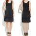 Madewell Dresses | Madewell Eyelet Lovesong Women Black Dress Size 6 Sleeveless | Color: Black | Size: 6