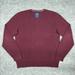 American Eagle Outfitters Sweaters | American Eagle Sweater Mens Extra Large Red Crew Neck Pullover Cotton Casual | Color: Red | Size: Xl