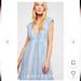 Free People Dresses | Free People Cactus Flower Mini D People Cactus Flower Mini Dress Size Large | Color: Blue/Purple | Size: L