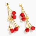 J. Crew Jewelry | J. Crew Festive Beaded Drop Earrings | Color: Gold | Size: Os