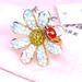 Kate Spade Jewelry | Kate Spade Ladybug Daisy Ring Dazzling Flower Opal Size 7 Nwt Spring New Gift | Color: Gold/White | Size: 7