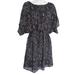 Michael Kors Dresses | Michael Kors Women’s Black, White, And Dark Blue Polka Doted Dress Size M | Color: Black/Blue/Red/White | Size: 10