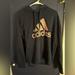 Adidas Other | Adidas Hoodie Womens 2x Navy Blue Polka Dots Logo Pullover Hoodie | Color: Blue | Size: Os