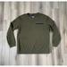 American Eagle Outfitters Shirts | American Eagle Outfitters Active Flex Olive Green Crewneck Sweatshirt Mens M | Color: Green | Size: M