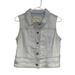 Anthropologie Jackets & Coats | Anthropologie Pilcro And The Letterpress Denim Vest Light Wash Size Small Womens | Color: Blue | Size: S