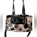 Coach Bags | Coach Authentic Signature Monogram Canvas Patent Leather W/Shoulder Strap Euc | Color: Black/Tan | Size: Os