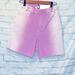Urban Outfitters Shorts | Bdg By Urban Outfitters Tye-Dye Purple Longline Carpenter Shorts Size 25 New | Color: Purple | Size: 25