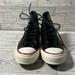 Converse Shoes | Converse Chuck 70 Premium Leather Black High Too Sneakers M 7.5, W 9.5 | Color: Black | Size: 9.5