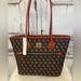 Dooney & Bourke Bags | Dooney & Bourke Brown Tmoro Monogram Tote Bag Nwt | Color: Brown | Size: Os