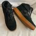 Nike Shoes | Nike Air Force 1 High Top Black Suede Gum Sole - Size 8.5 In Great Condition | Color: Black | Size: 8.5