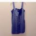 J. Crew Dresses | Jcrew Blue Embroidered Sun Dress Size 0 | Color: Blue/White | Size: 0