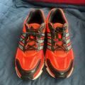 Adidas Shoes | Adidas Mens Sz 9.5 Sneaker Running Shoes Rare Adiprene + Orange And Black | Color: Black/Orange | Size: 9.5