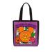 Disney Bags | Disney Parks Mickey Mouse Pumpkin Happy Halloween Canvas Tote Bag New With Tag | Color: Orange/Purple | Size: Os