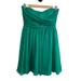 J. Crew Dresses | J Crew Women’s Strapless Silk Cocktail Formal Dress 4p | Color: Green | Size: 4p