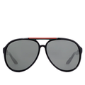 Gucci Accessories | Gucci Men's Aviator Sunglasses Gg1627/S D28r6 59mm Black Gray Authentic | Color: Black/Gray | Size: Os