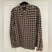 J. Crew Shirts | J Crew Plaid Mens Oxford Button Down Shirt | Color: Blue/Tan | Size: L