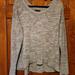 American Eagle Outfitters Sweaters | American Eagle Outfitters Woman's Size Xl Knit Oversized Metallic Sweater Nwt | Color: Gray/Purple | Size: Xl