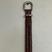 Coach Accessories | Coach Men’s Or Women’s Brown Heavy Leather Woven Belt. | Color: Brown | Size: Os