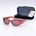 Gucci Accessories | New Gucci Women Red Sunglasses | Color: Gray/Red | Size: Os