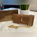 Gucci Bags | Gucci Tan Leather Embossed Logo Long Wallet With Box | Color: Brown/Tan | Size: 7.5x4