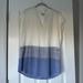 J. Crew Swim | J. Crew Blue And White Beach Cover-Up W/ Shimmer Details | Color: Blue/White | Size: S