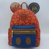 Disney Bags | Loungefly Disney Parks Mickey Main Attraction Big Thunder Mini Backpack | Color: Blue/Red | Size: Os