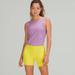 Lululemon Athletica Tops | Lululemon Nulu Twist-Back Yoga Tank Top Size 4 | Color: Purple | Size: 4