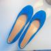 J. Crew Shoes | Azure Cece Suede Ballet Flats J Crew | Color: Blue | Size: 9