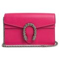 Gucci Bags | Gucci Leather Dionysus Super Mini Chain Shoulder Bag Crossbody Pink | Color: Pink | Size: Os