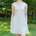 Free People Dresses | Free People Miles Of Lace Stretchy Cream Dress. M. | Color: Cream | Size: M