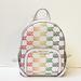 Michael Kors Bags | Michael Kors Jaycee Medium Backpack Mk Rainbow Optic White Multi | Color: Pink/White | Size: Os