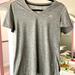 Adidas Tops | A Short Sleeve, V-Neck Gray Top Adidas Brand No Stains | Color: Gray | Size: M