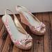 Coach Shoes | Coach Gwynnie Platform Sandals - 8 . | Color: Gold/Pink | Size: 8