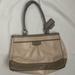 Coach Bags | Coach Shoulder Bag (Cream And Tan) | Color: Cream/Tan | Size: Os