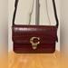 Coach Bags | Coach Women Wine Embossed Croc Studio Shoulder Bag Nwt 495$+Tax | Color: Red | Size: Os